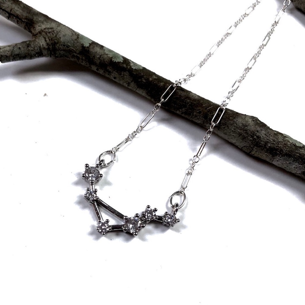 Libra Necklace, Constellation, Zodiac, Astrology